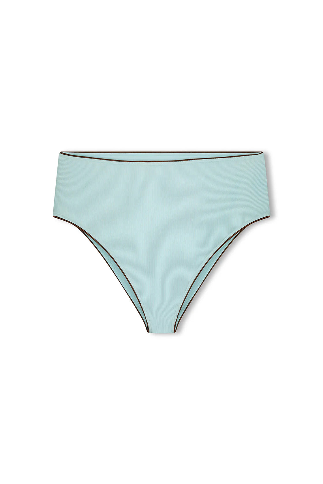 SKY RIB WAISTED FULL BRIEF