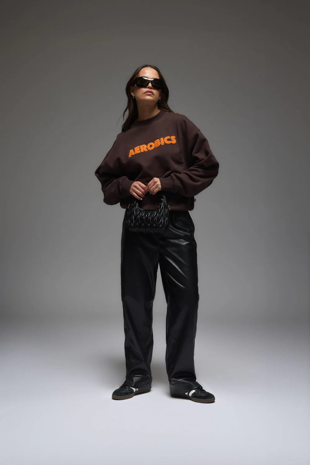 Aerobics Sweatshirt - Espresso