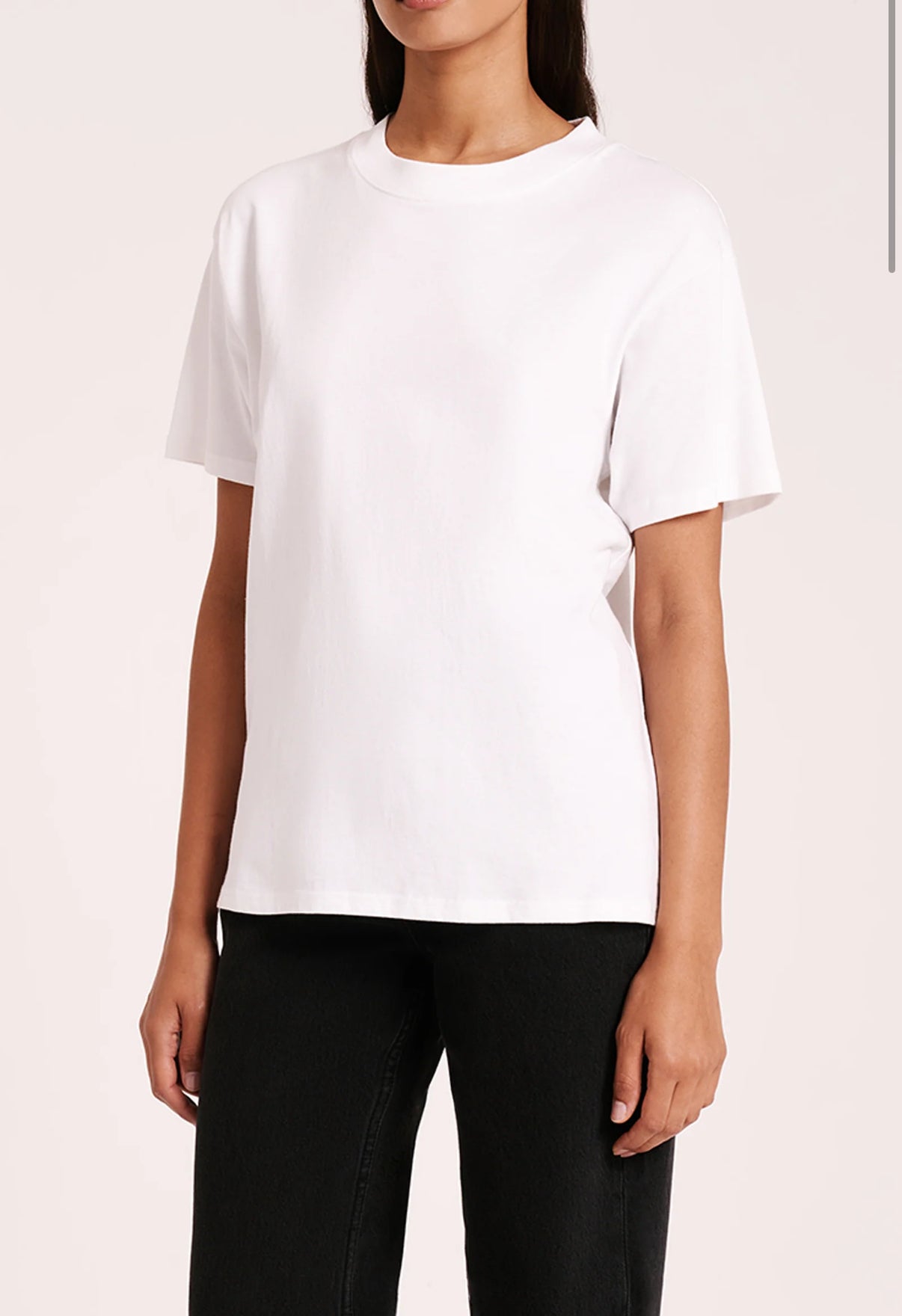 Organic Boyfriend Tee - White