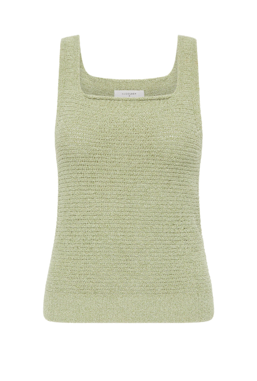 Miru Knit Tank - Lime