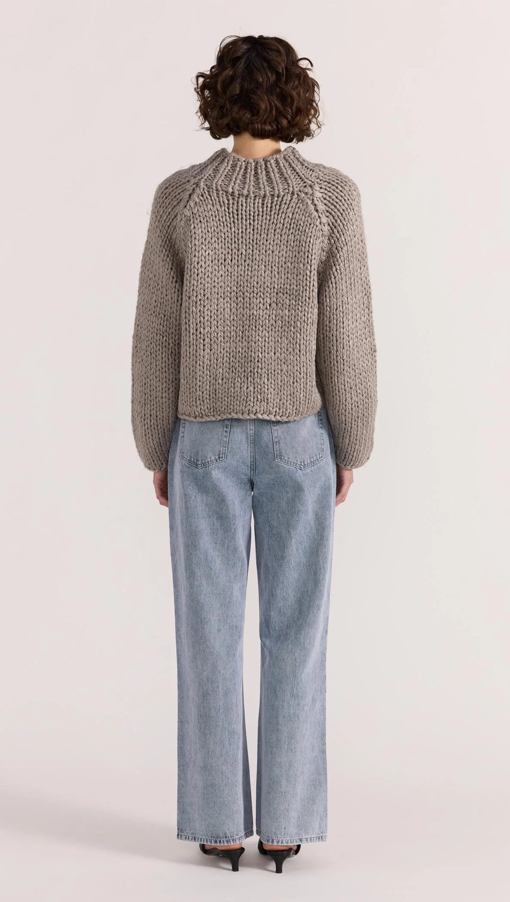 Monte Chunky Jumper - Charcoal