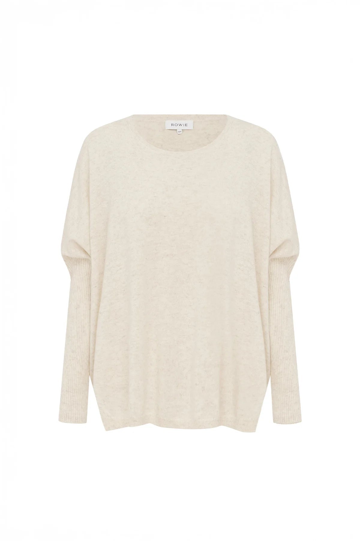 Enzo Merino Knit Jumper - Oat Marle