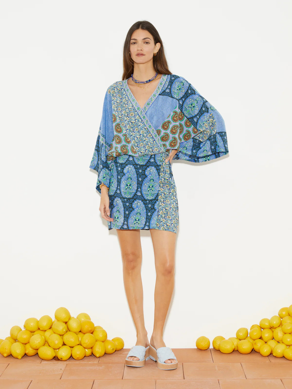 Onda Silk Robe Dress