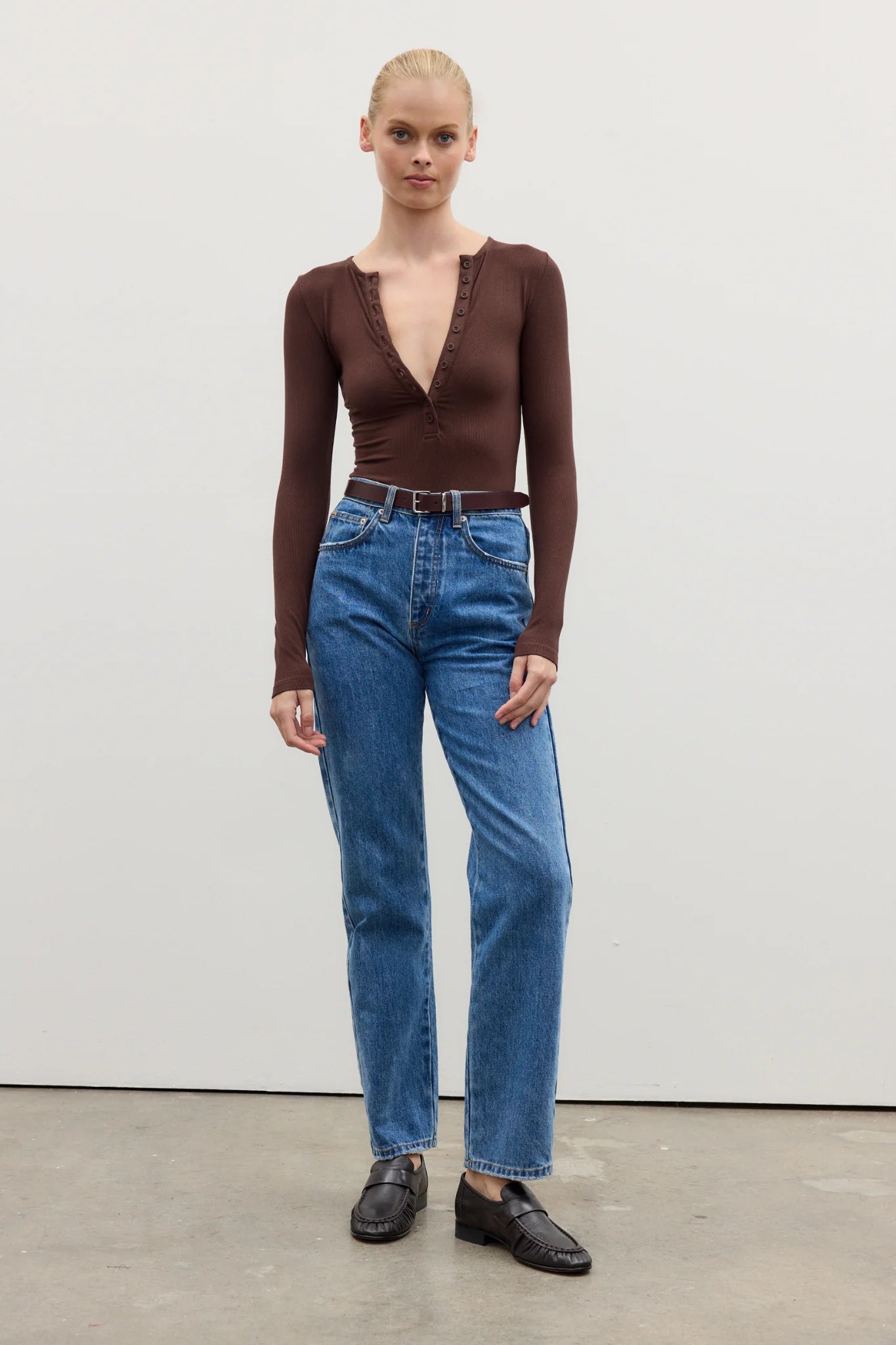 Lara Bodysuit - Chocolate