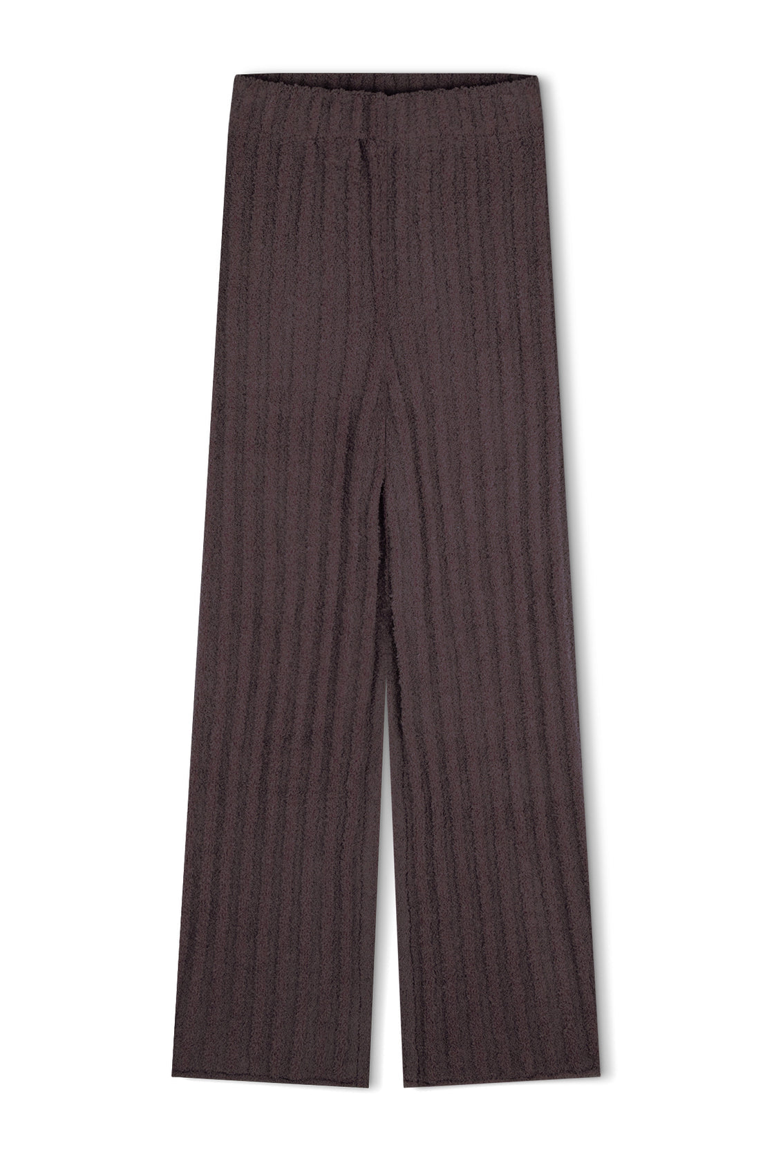 Zulu & Zephyr Textured Stripe Knit Pant - Currant