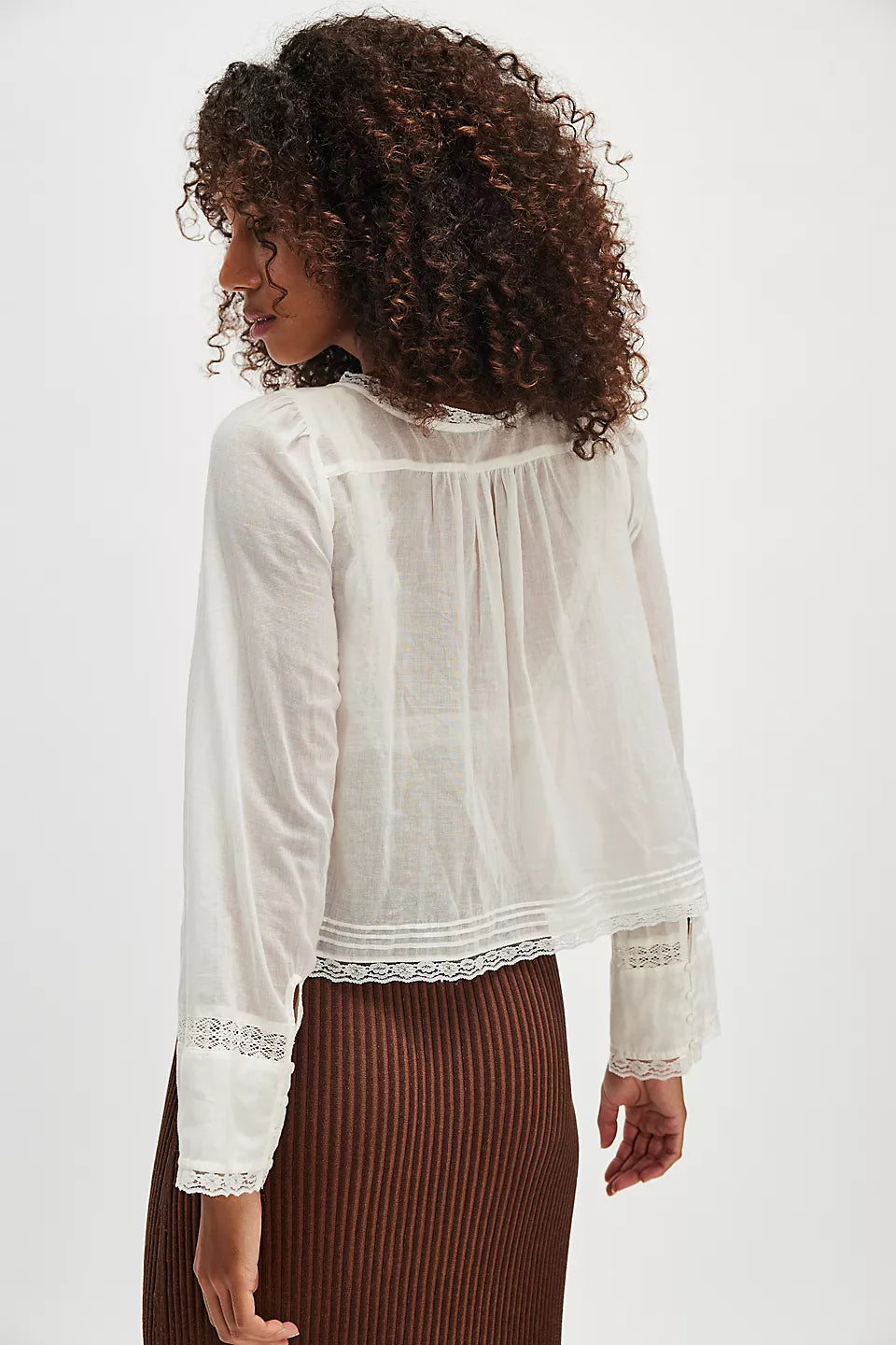Forevermore Long-Sleeve Top - Ivory