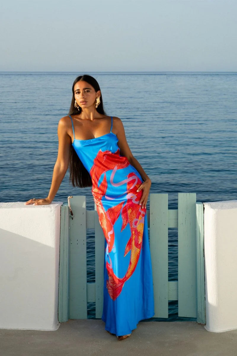 Luna Maxi Dress - Koi