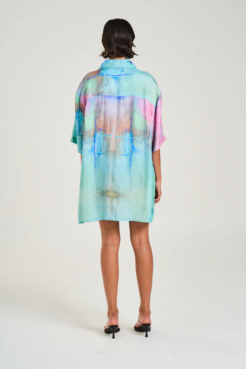 Luka Shirt Dress - H20
