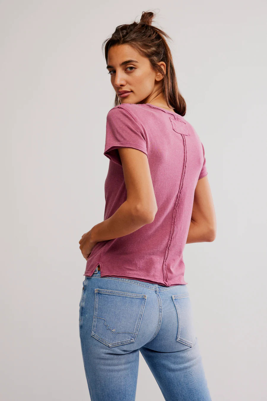 We The Free Nova Tee-Crushed Berry