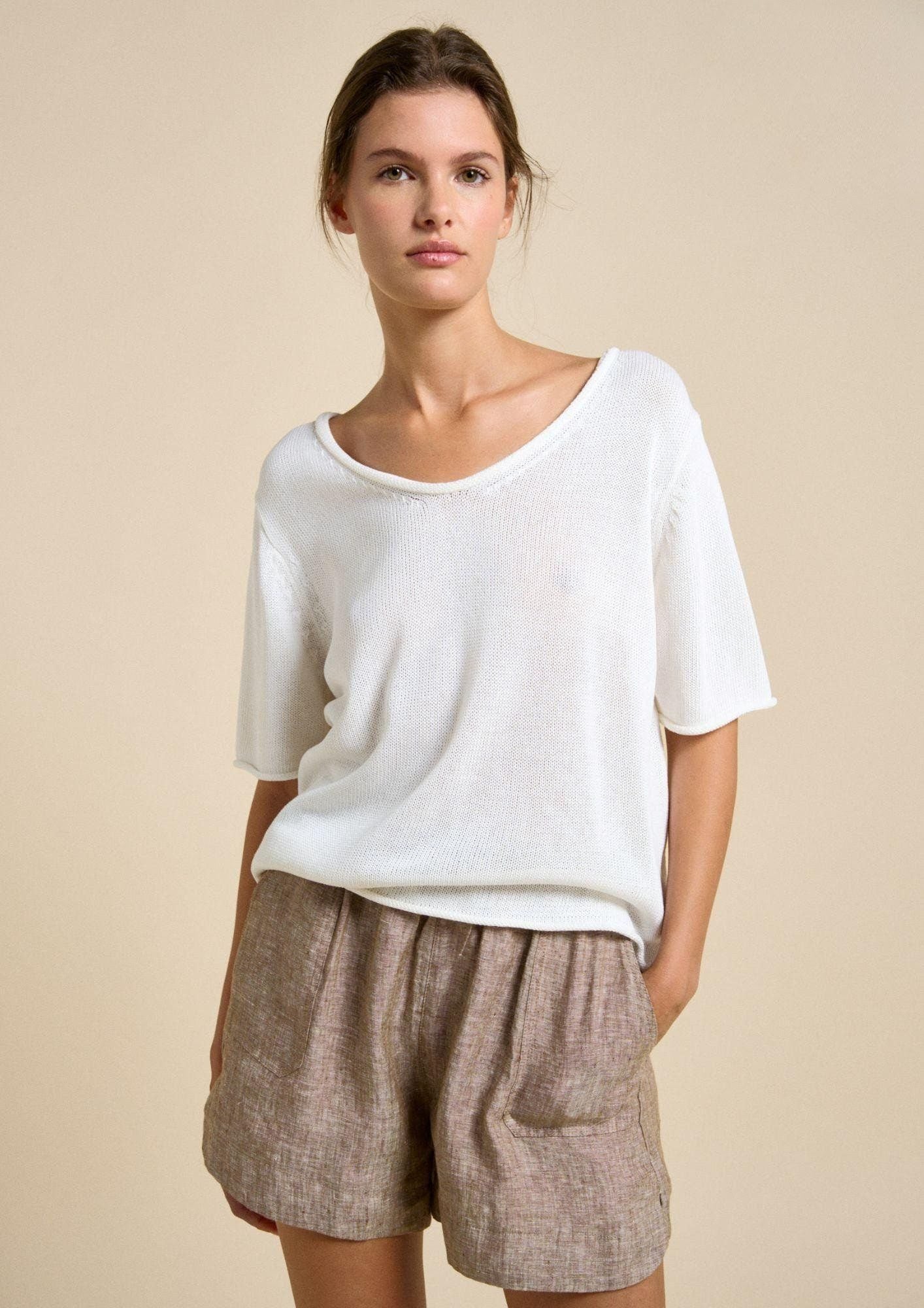 Little Lies Bondi Shorts - Mocha