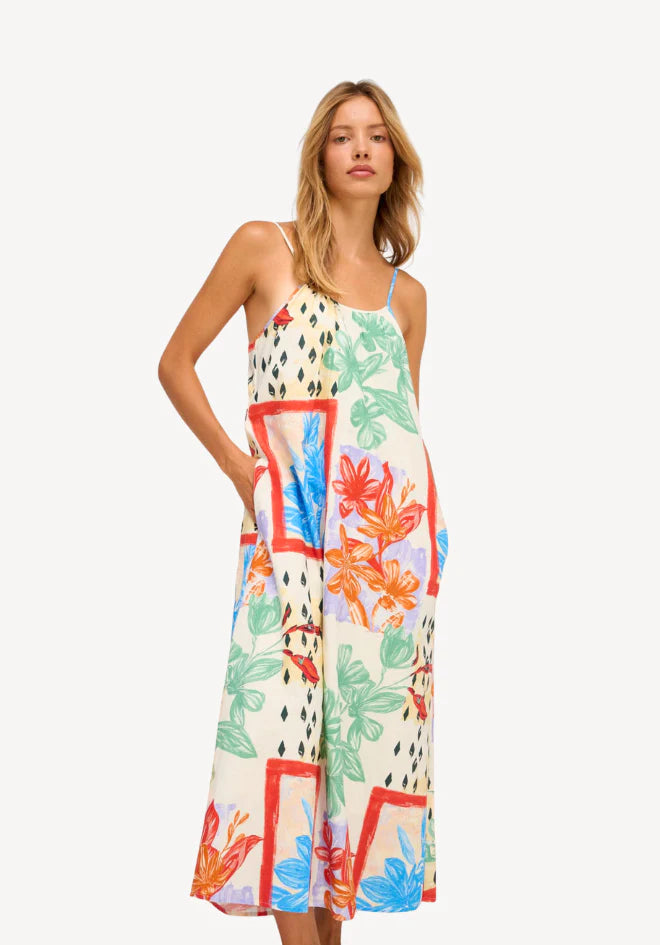 Solace Midi Dress - Multi