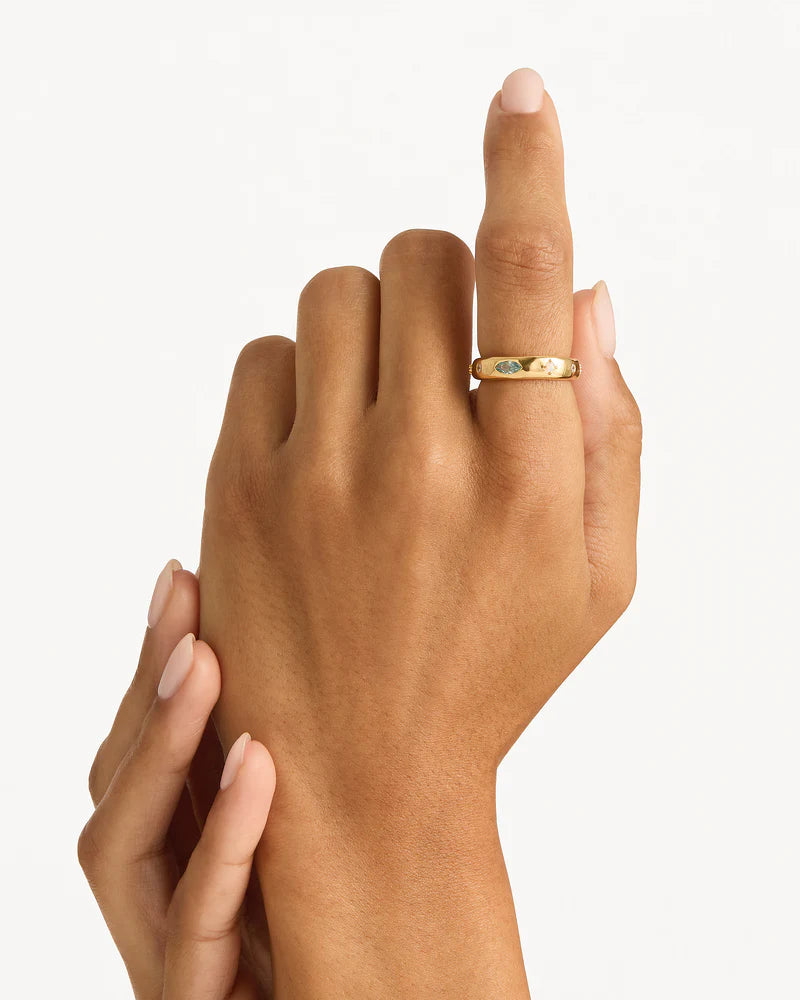 By Charlotte Hope and Protection Ring - Gold