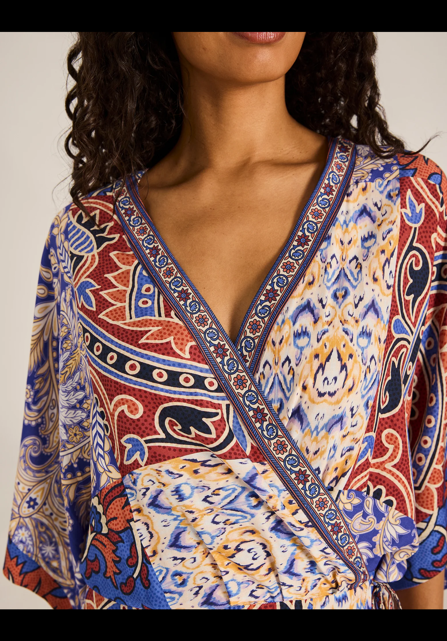 Tigerlily Azura Tali Mini Wrap Dress | Studio Row Australia