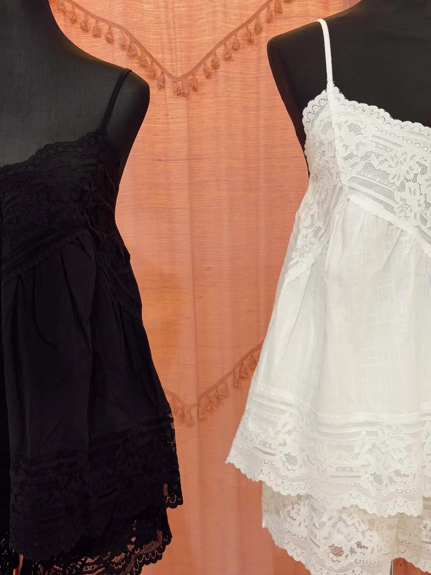 White Lace Cami Set | By Frankie
