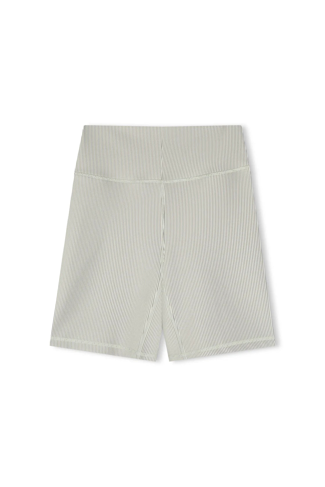 Stripe Rib 7 inch Bike Short - Coconut