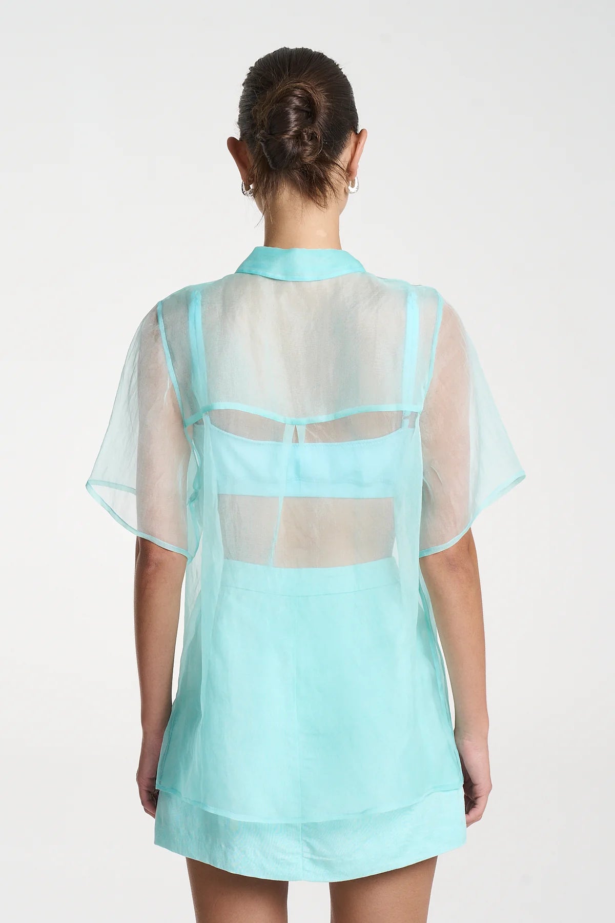 Romeo Shirt-Aqua