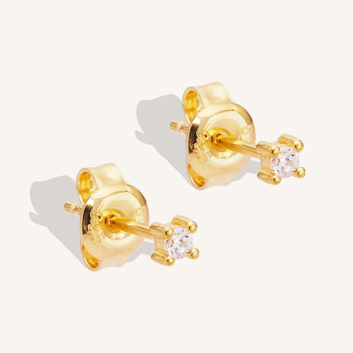 Baby girl ear studs 2025 gold