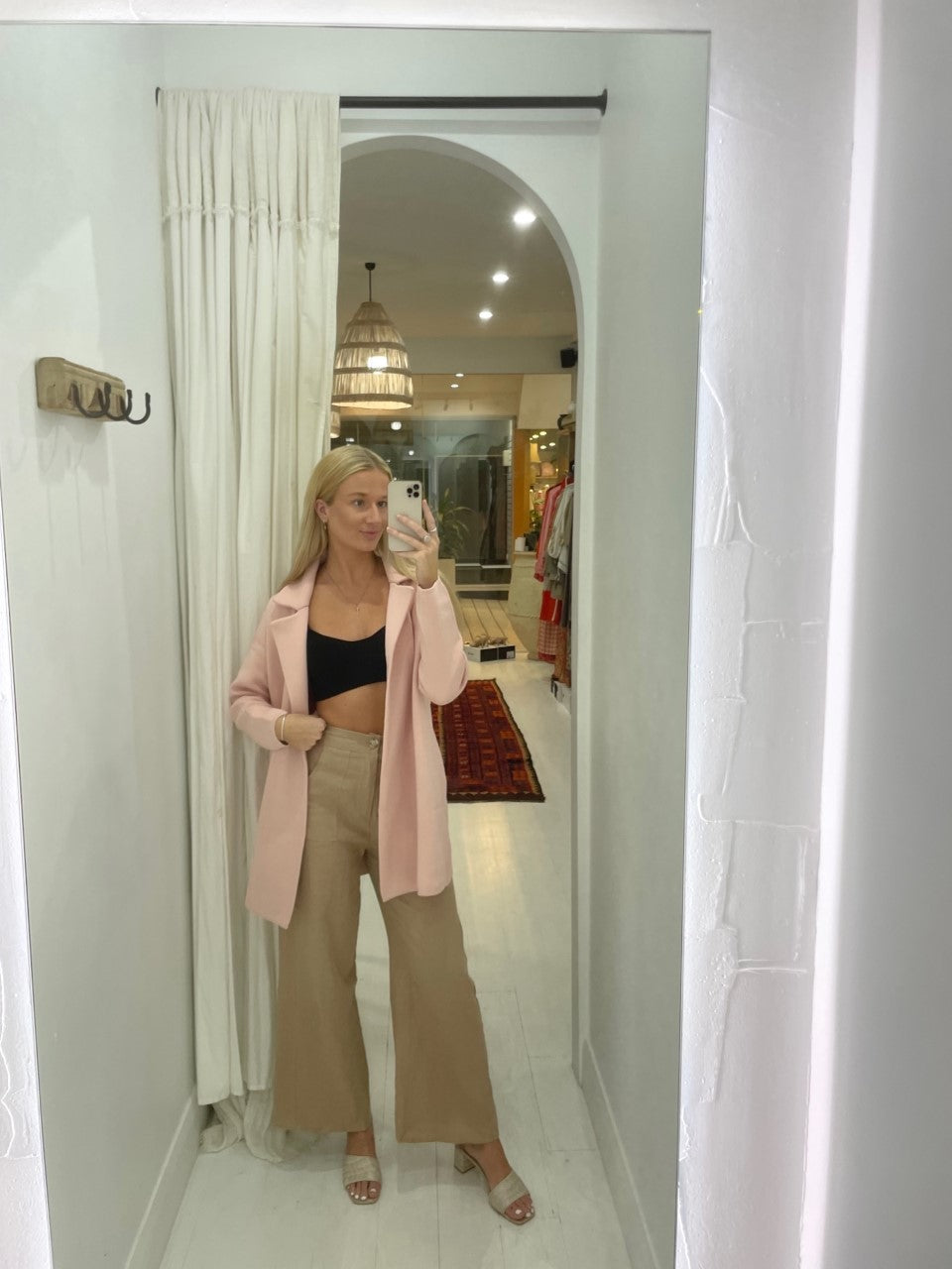 Jude Linen Pants - Oat