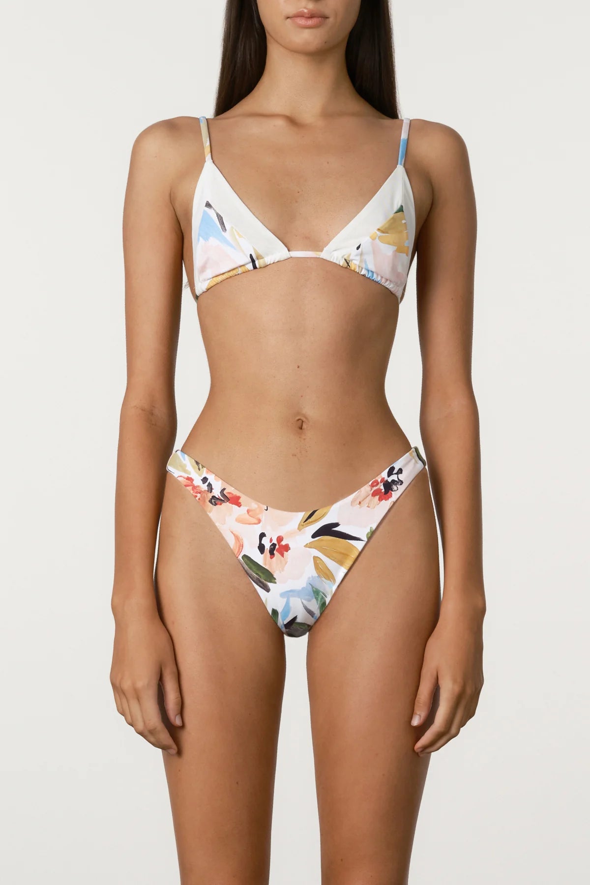 Summer Floral Curved Brief