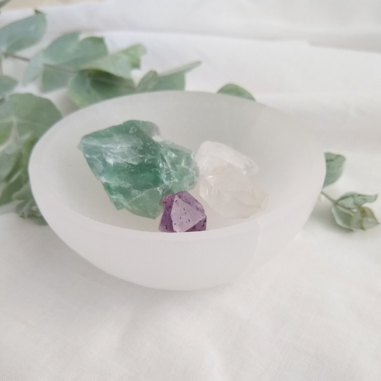 Selenite Charging Bowl