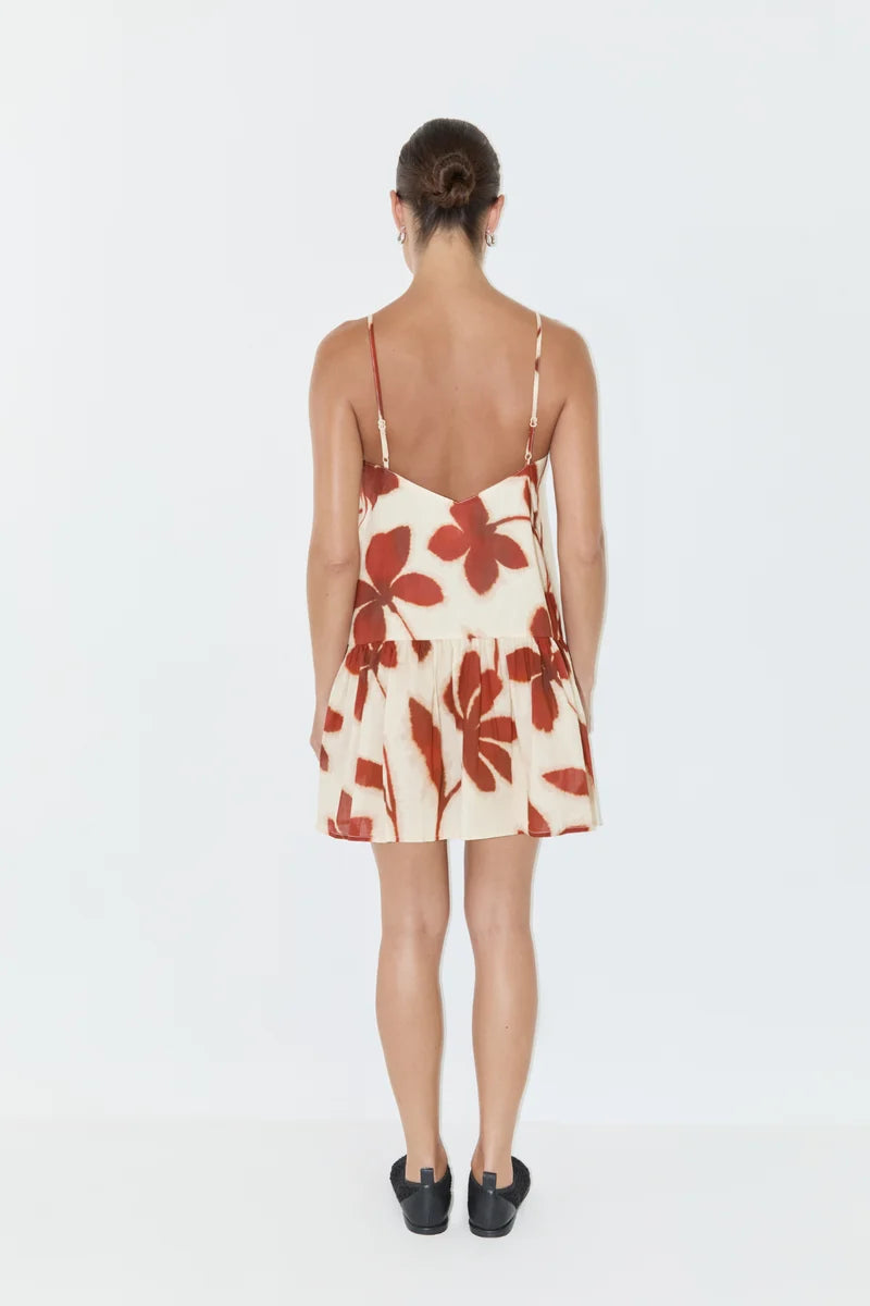 Cotton Mini Dress - Ruby Floral | Zulu & Zephyr AU