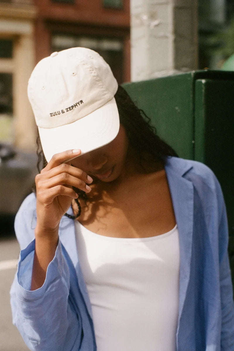 Zulu & Zephyr Canvas Cap - Coconut | Cotton Cap Australia