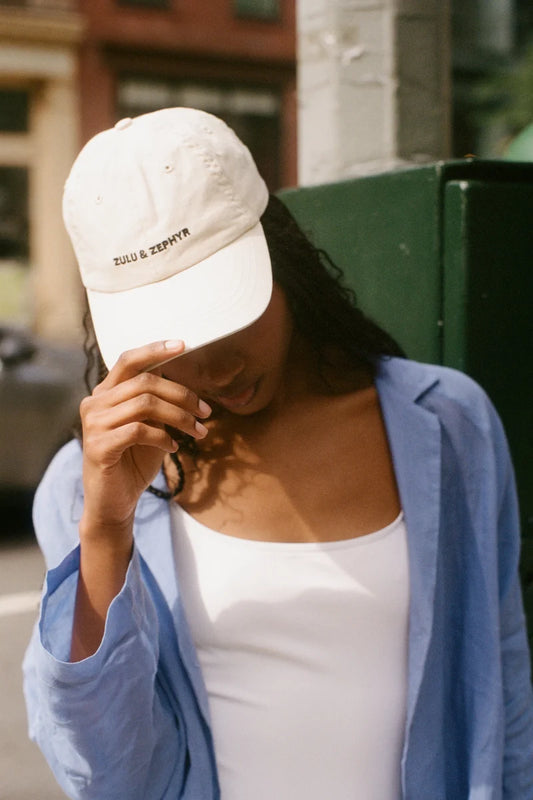 Zulu & Zephyr Canvas Cap - Coconut | Cotton Cap Australia