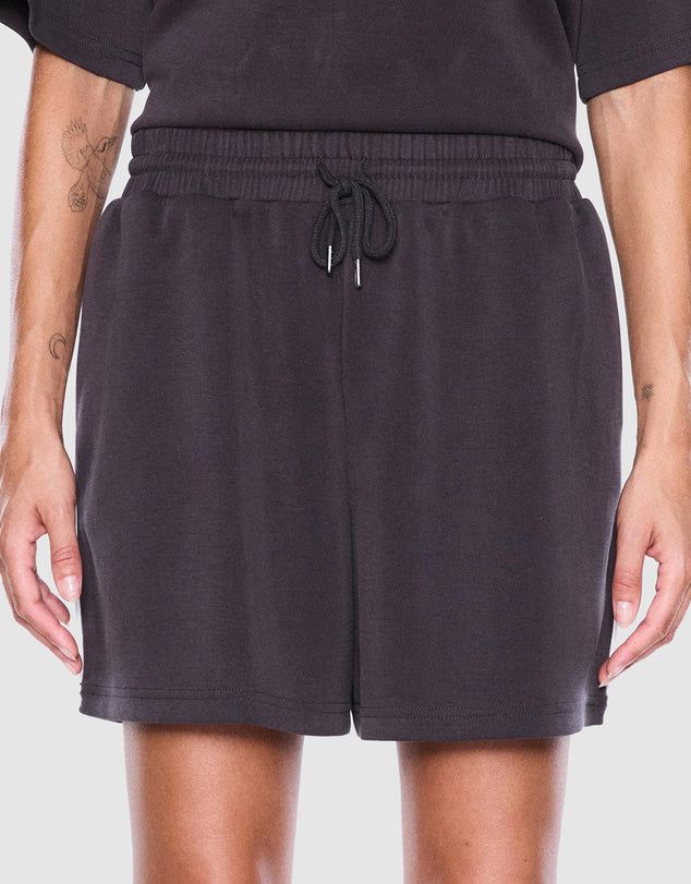 Ena Pelly Sana Relaxed Shorts | Charcoal | Studio Row