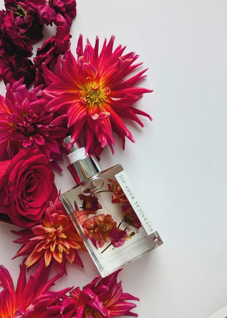 Herbal infused Rose with Sweet Raspberry Body oil- 100ml