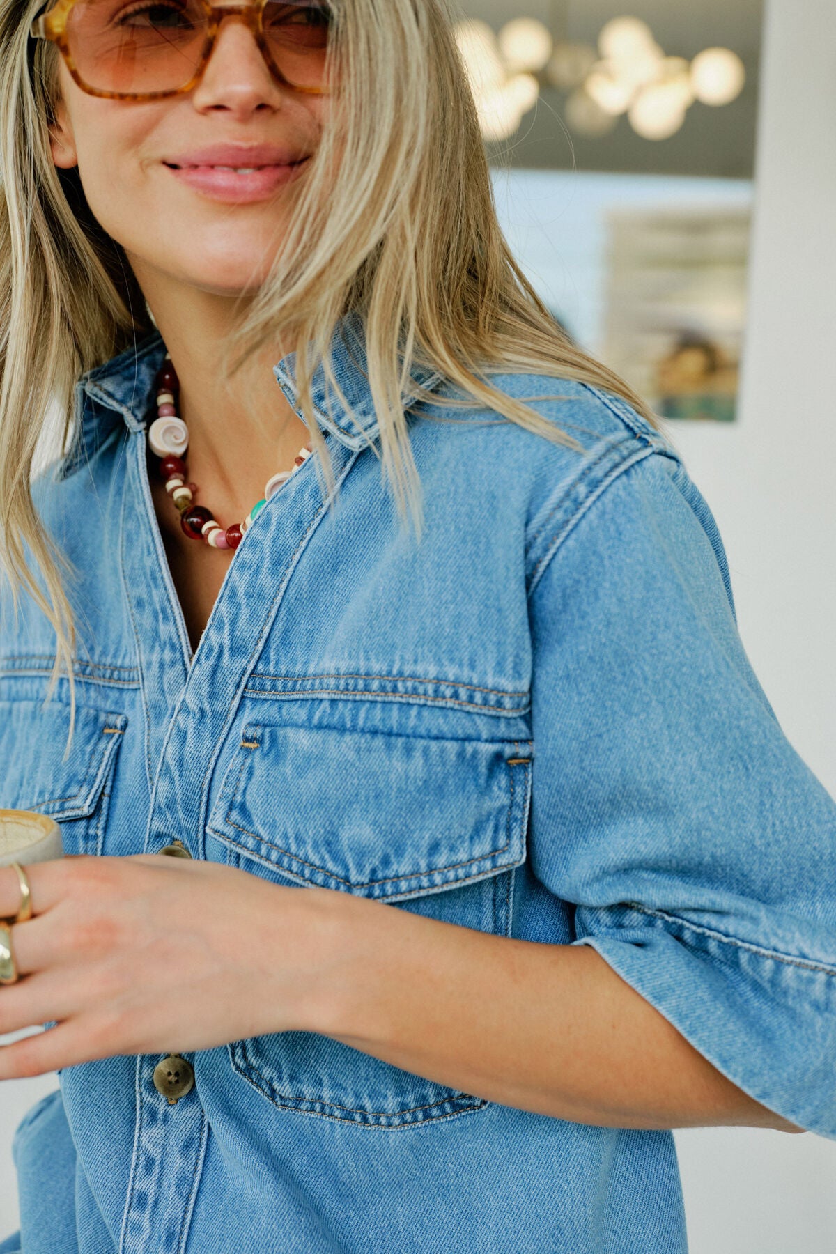 SAMMY RELAXED SHIRT DRESS