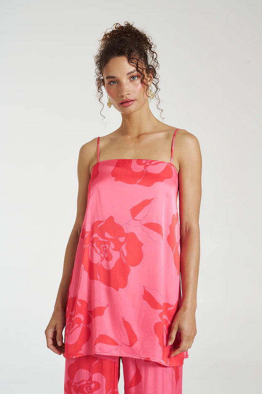 TUNIC TOP - A ROSE BY ANY OTHER NAME