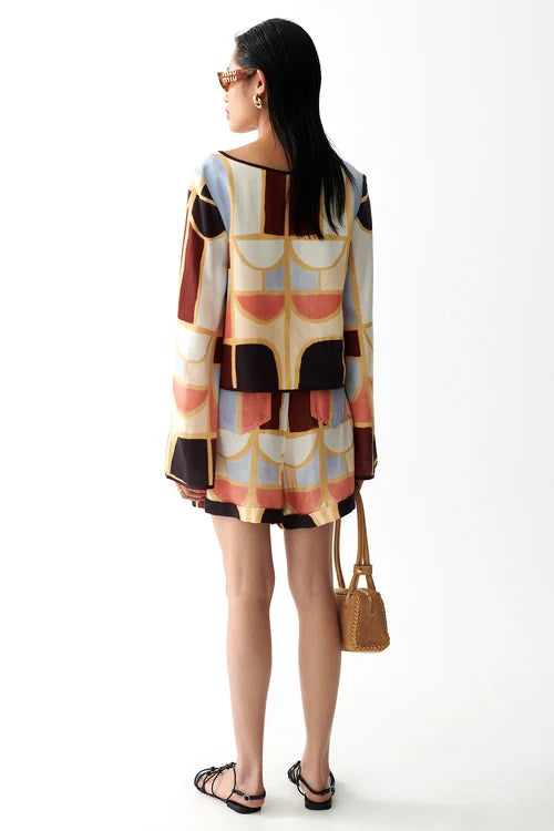 The Elena Tencel Top