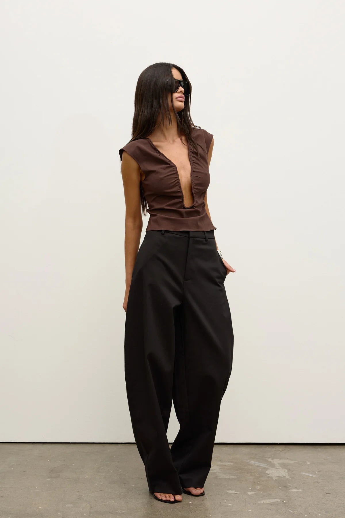 Rani Top-Chocolate