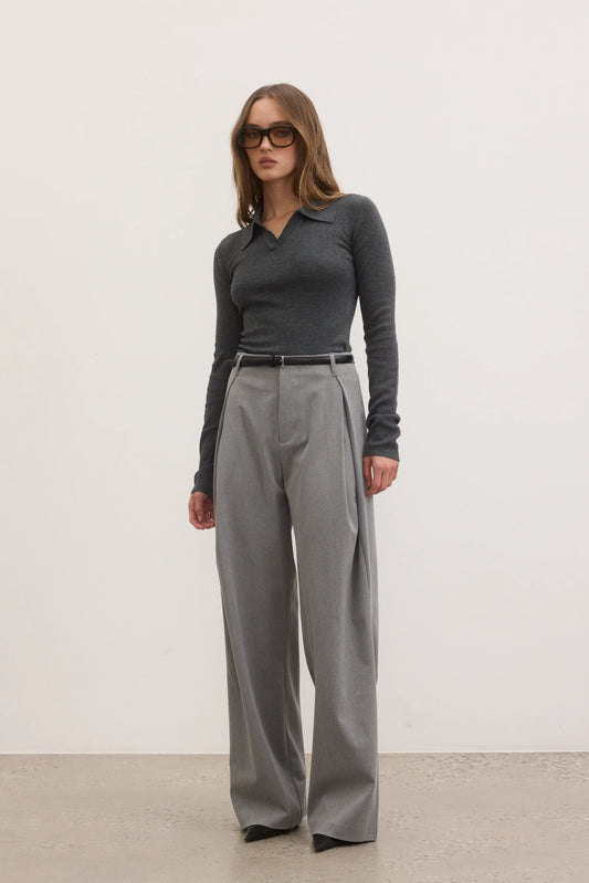 CHELSEA PANT - MOUSE