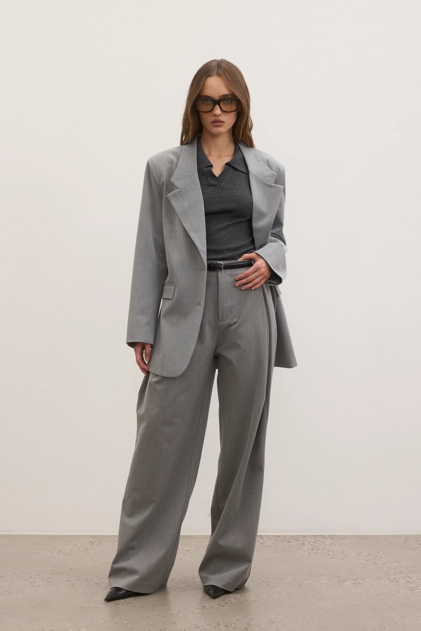 EVIE BLAZER - MOUSE