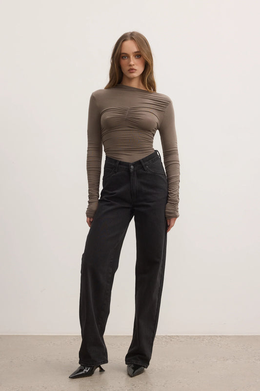 AMELIE TOP - MINK