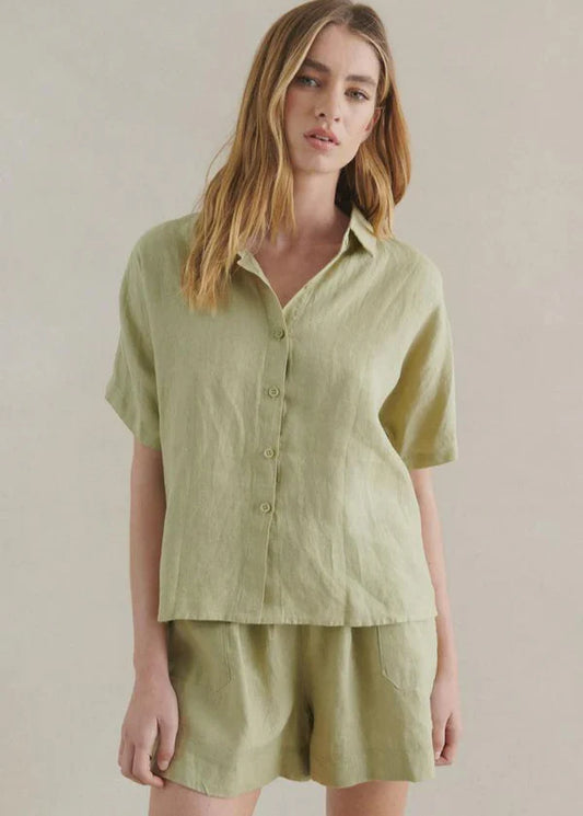 Bronte Shirt - Sage