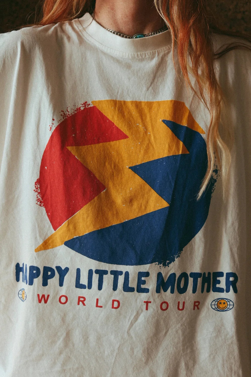 World Tour Tee | Vintage Graphic Tee | Happy Little Mother