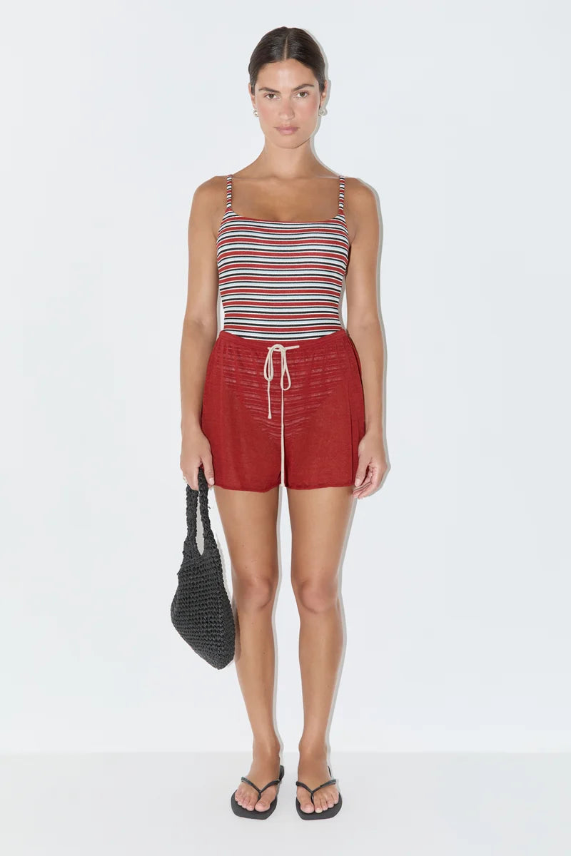 Towelling One Piece - Bold Stripe | Zulu & Zephyr AU