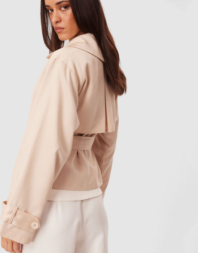 LENORE CROPPED TRENCH
