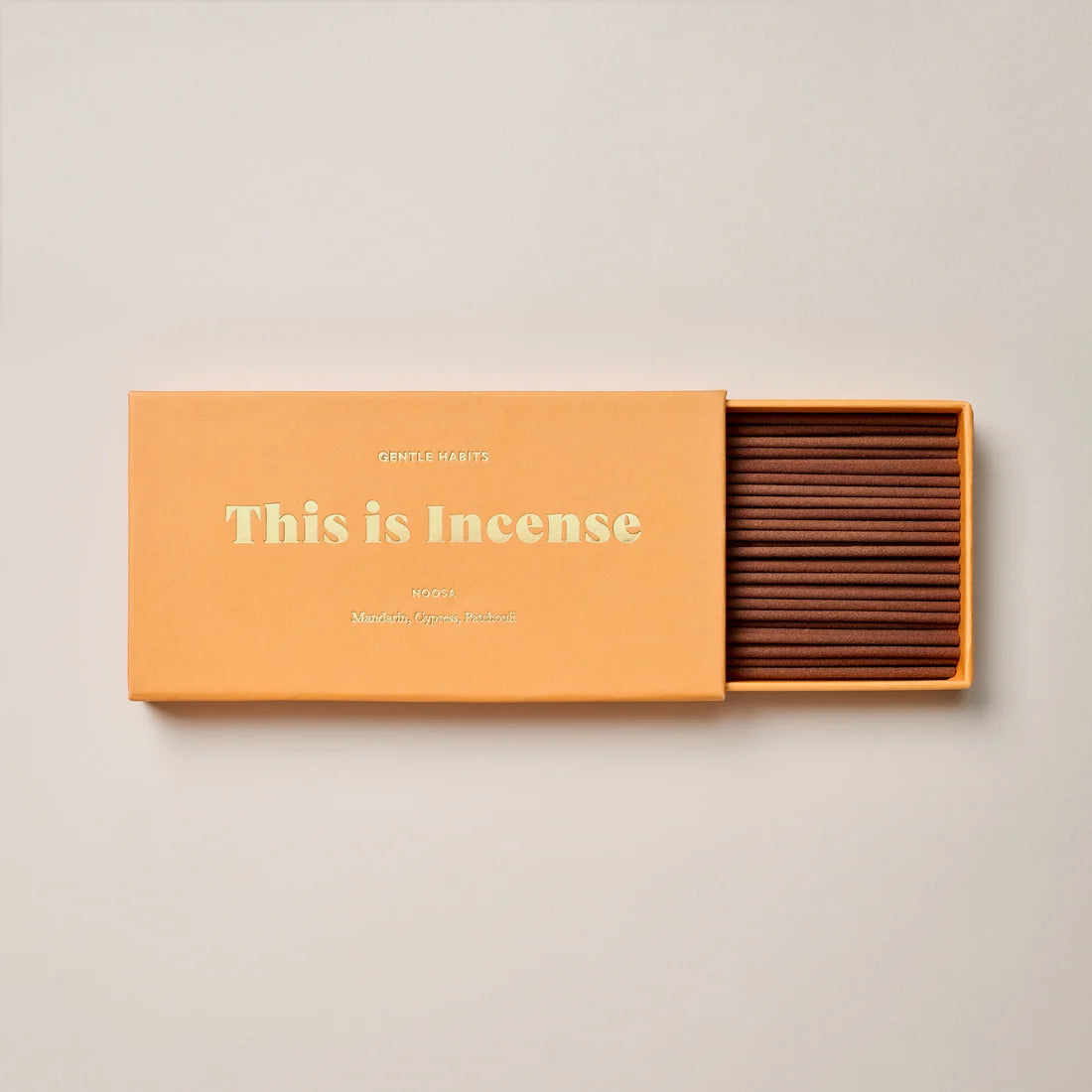 Noosa Incense Sticks | Citrus & Woody | Gentle Habits AU