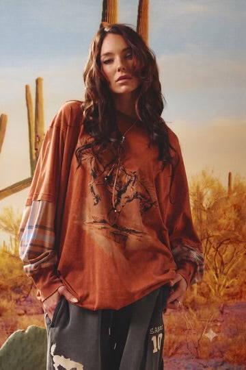 THE RODEO ROMEO LONG SLEEVE TEE