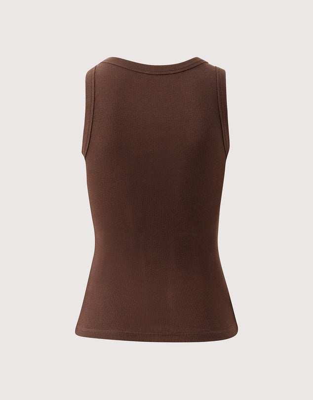 ZOE CHOCOLATE CONTOUR TANK