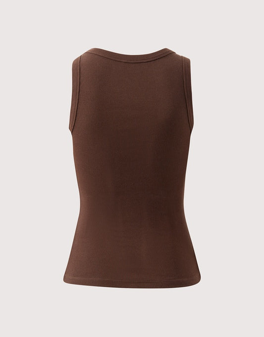 ZOE CHOCOLATE CONTOUR TANK