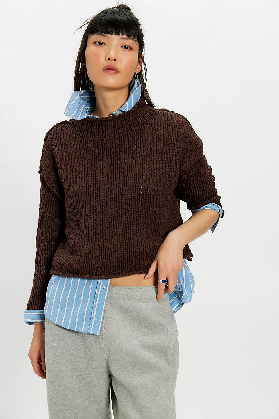 Opal Sweater - Chicory Coffee