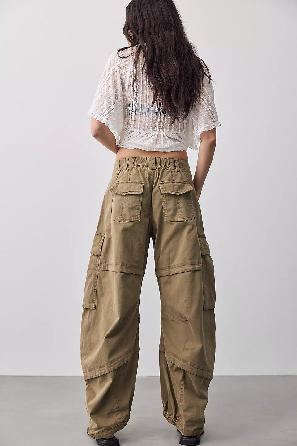 We The Free Reef Curved Twill Cargo Pants | Free People