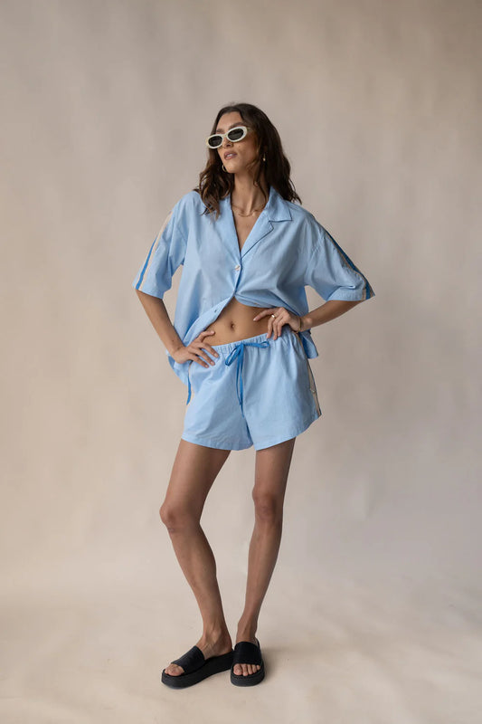 SAN SEBASTIAN SHIRT SET CHAMBRAY