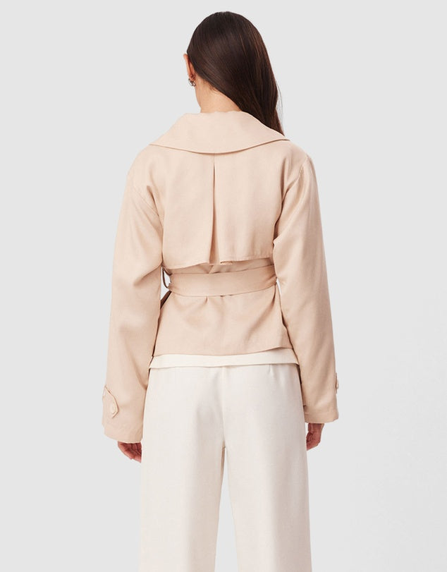 LENORE CROPPED TRENCH