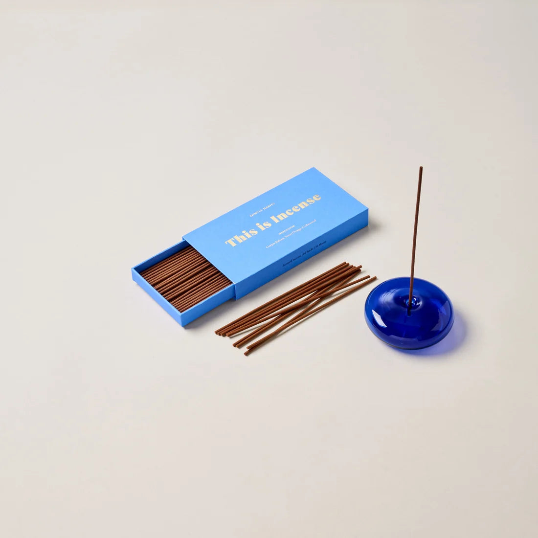 Immersion Incense Sticks | Woody Amber | Gentle Habits AU