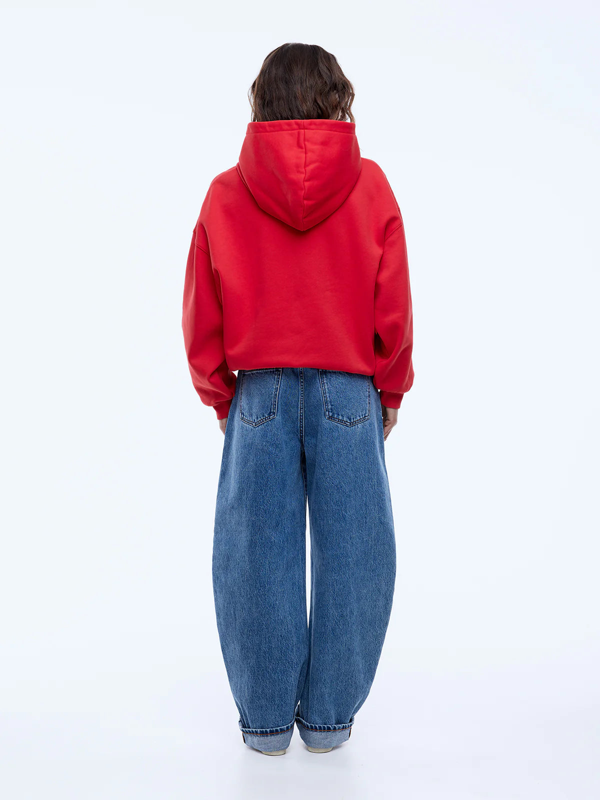ENA PELLY WASHED DEBOSSED HOODIE